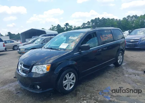 2019 Dodge Grand Caravan Sxt z USA, uszkodzony, nr VIN 2C4RDGCG4KR776802